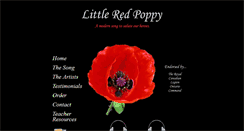 Desktop Screenshot of littleredpoppy.com